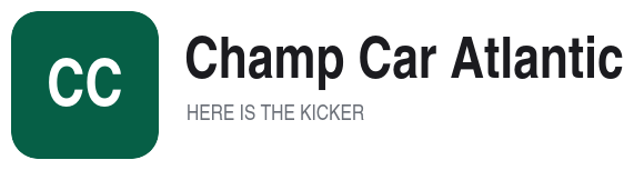 Champ Car Atlantic